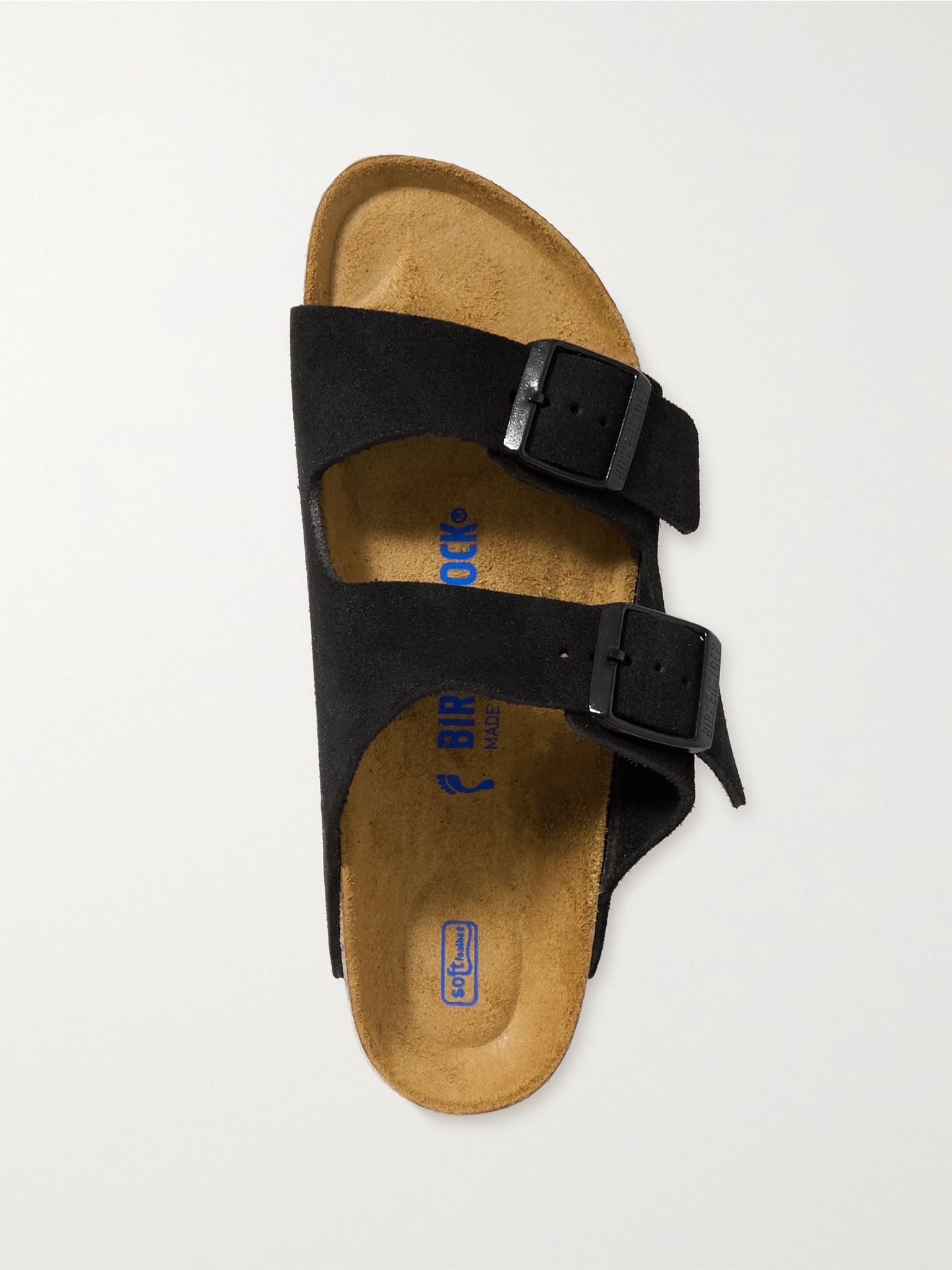 Arizona suede sandals Black - 5