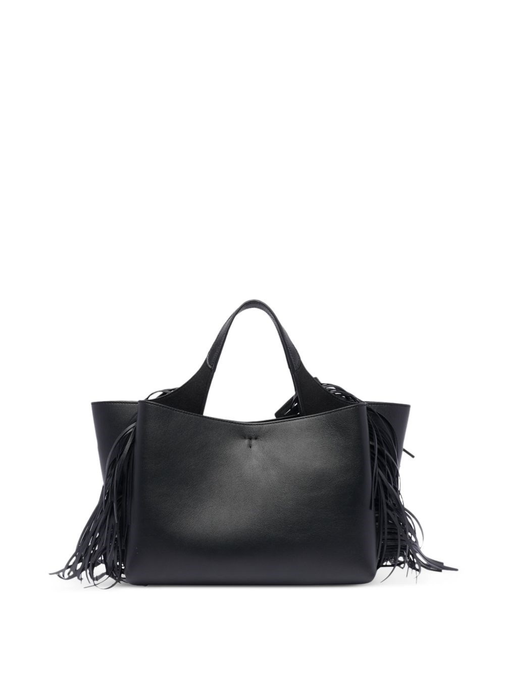 T Timeless mini leather tote bag - 4