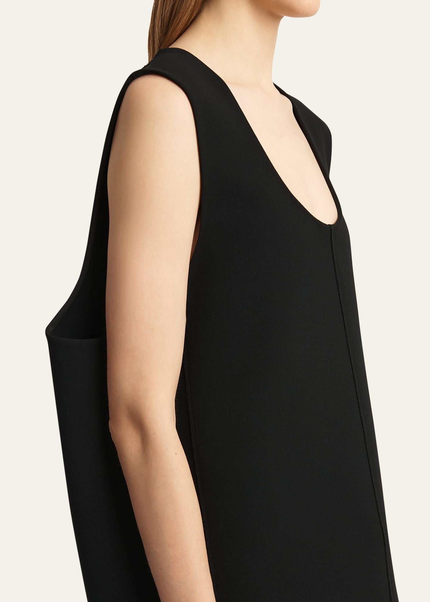 Nyona Scoop-Neck Sleeveless Mini Dress - 5