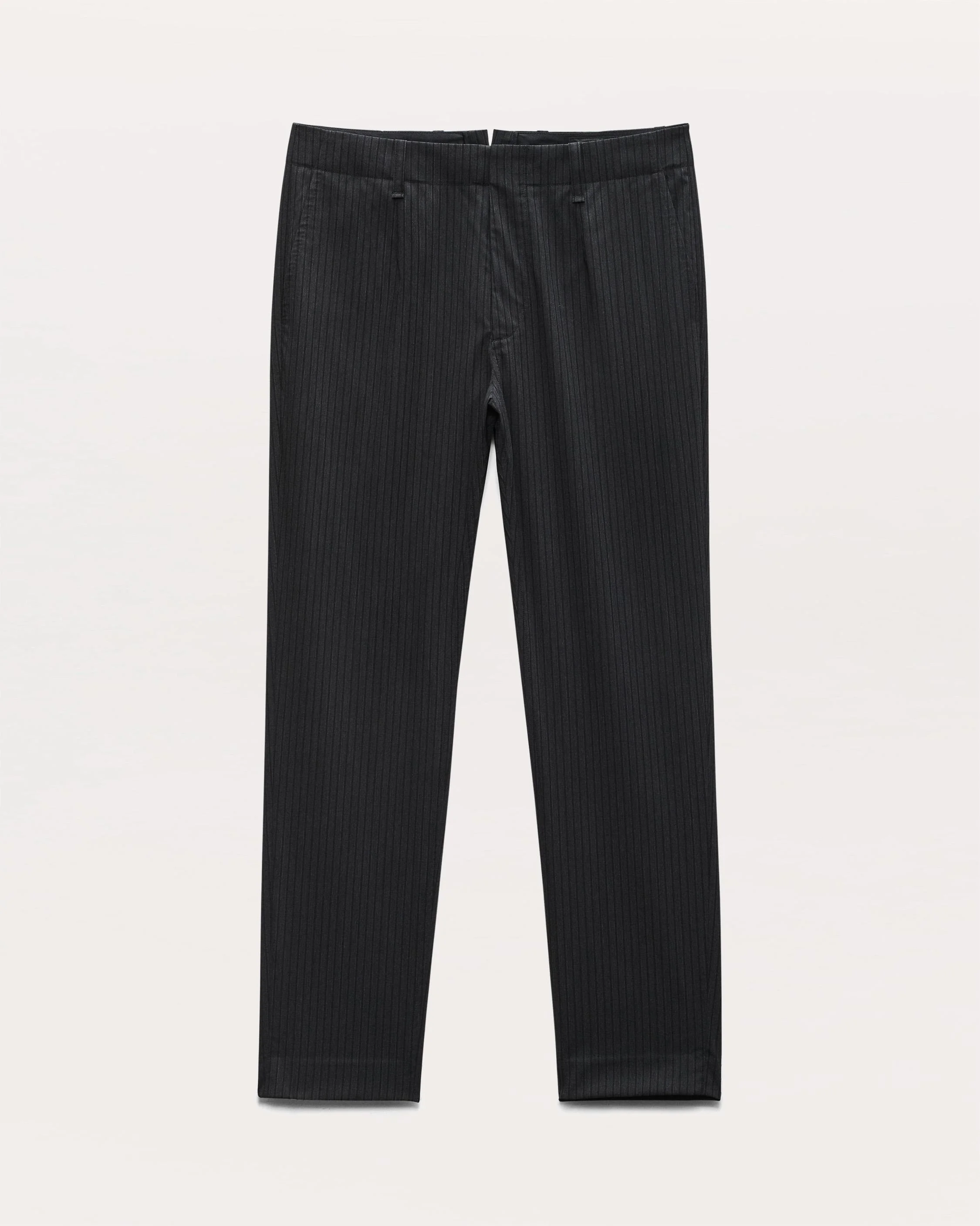 Lennox Pinstripe Italian Wool-Blend Trousers - 1