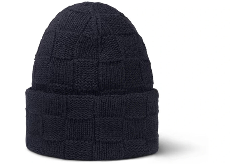 Louis Vuitton Louis Vuitton Pearls Beanie Black outlook