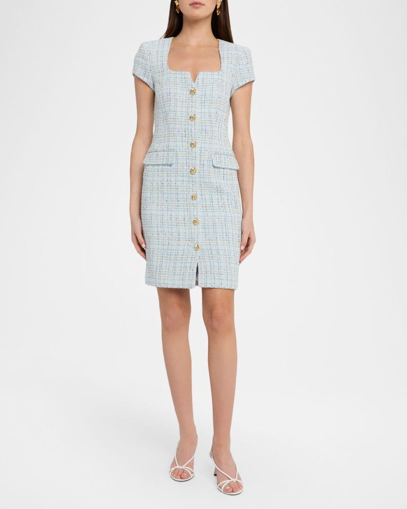 GENERATION LOVE Sierra Tweed Mini Dress outlook