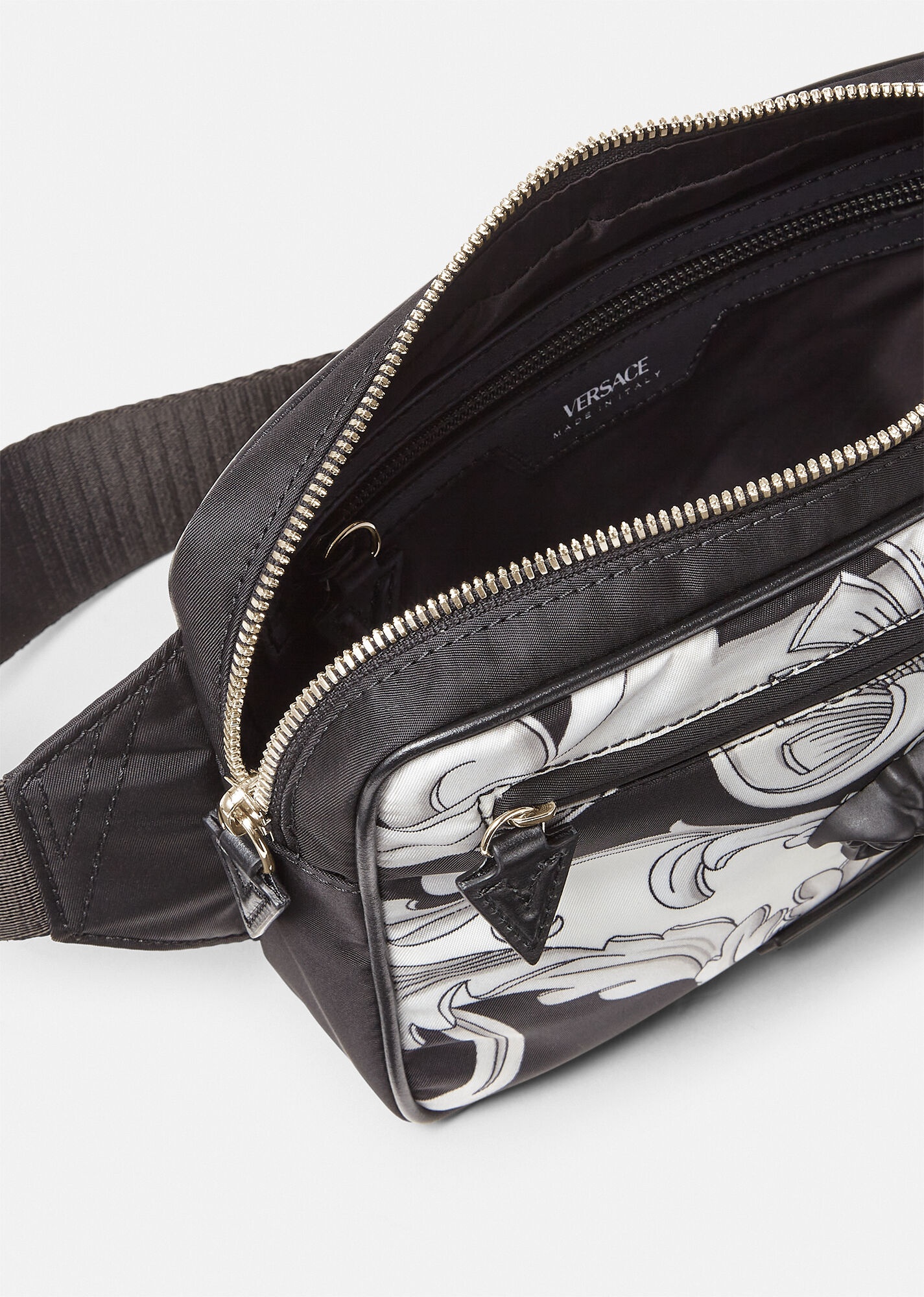 La Medusa Silver Baroque Belt Bag - 4