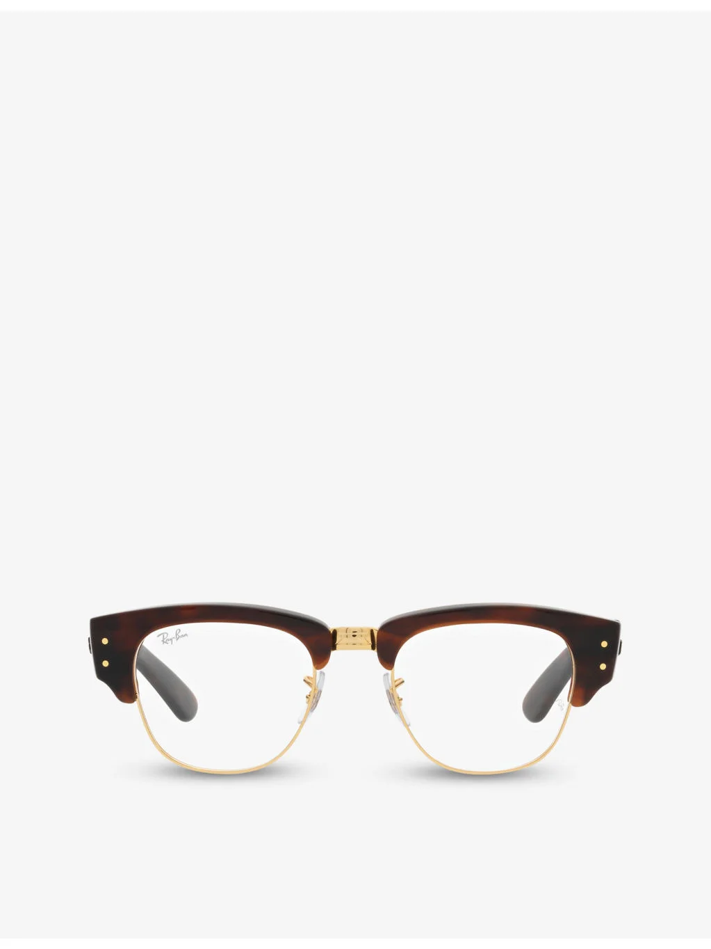 RX0316V Mega Clubmaster square-frame tortoiseshell optical glasses - 1