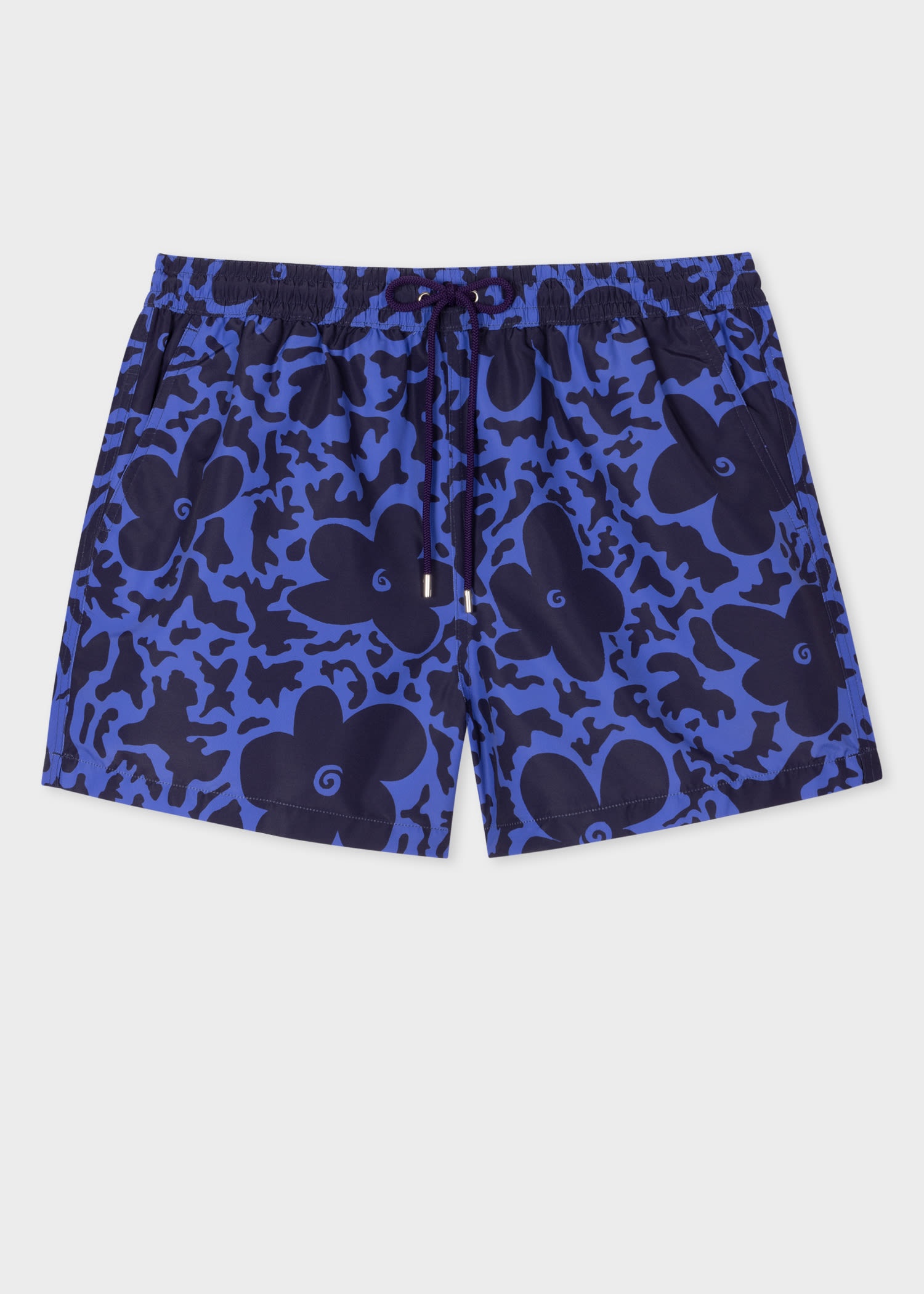 'Floral Camo' Swim Shorts - 1