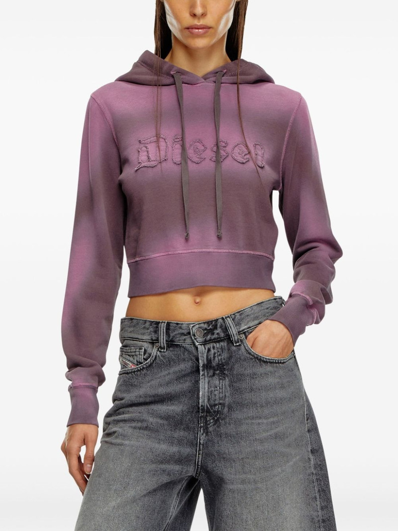 F-Slimmy embroidered logo hoodie 3