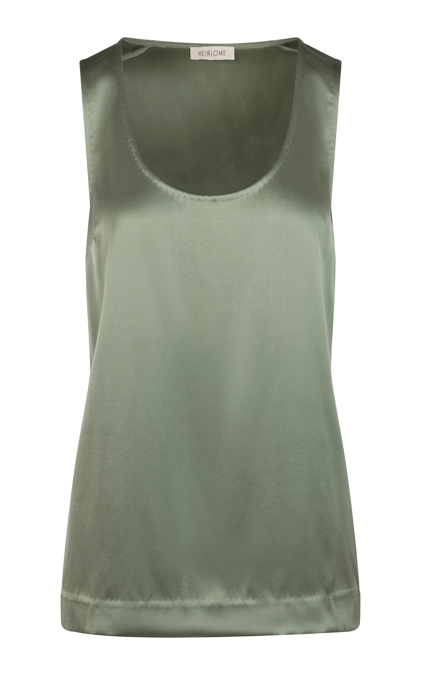 Elaine Silk Top green - 1