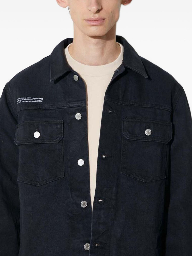 buttoned denim jacket 5