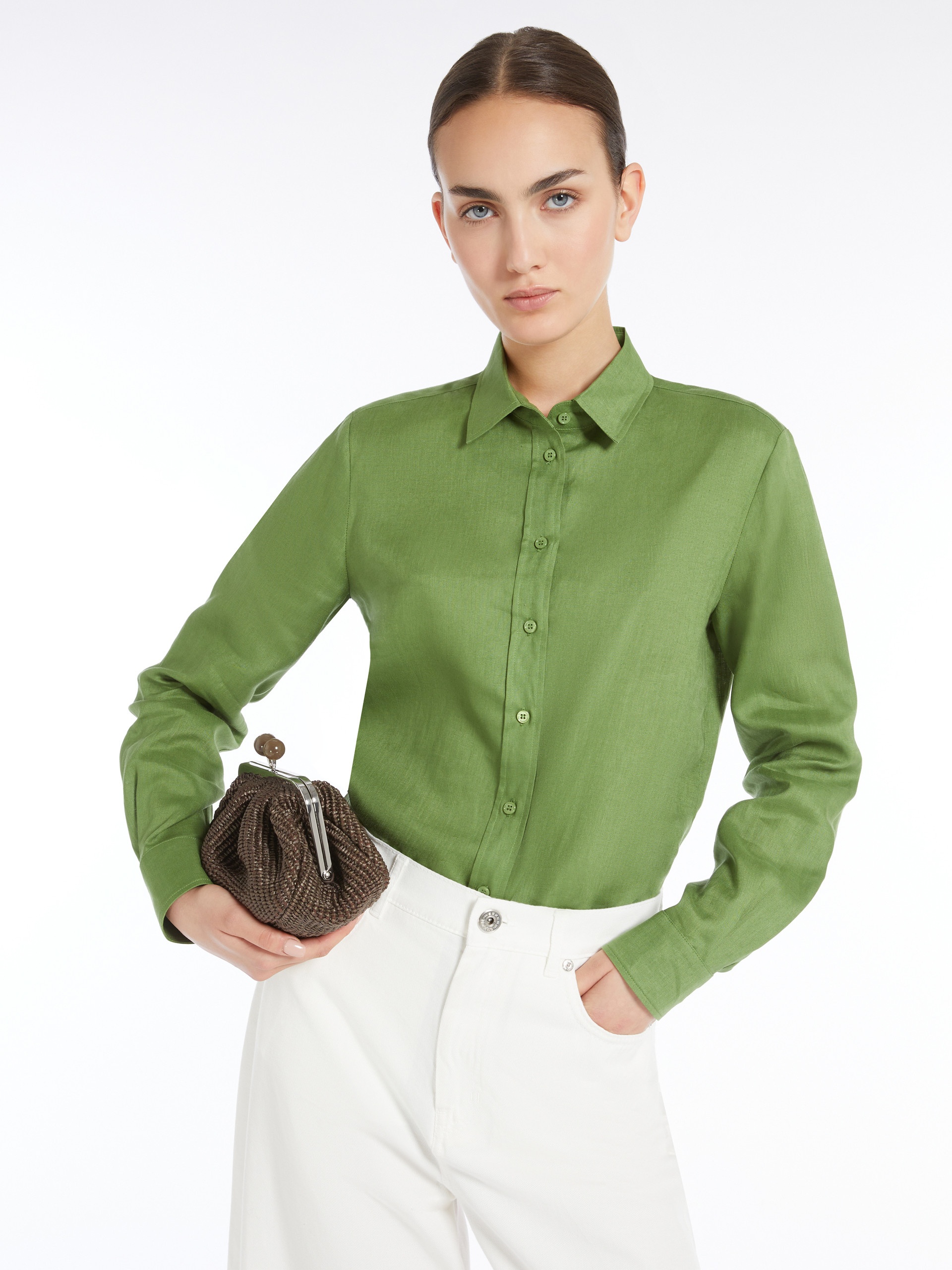 WERNER Classic linen shirt - 5