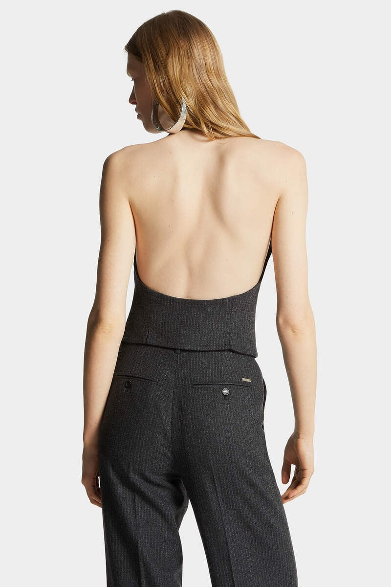 BIANCA PINSTRIPE WAISTCOAT - 4