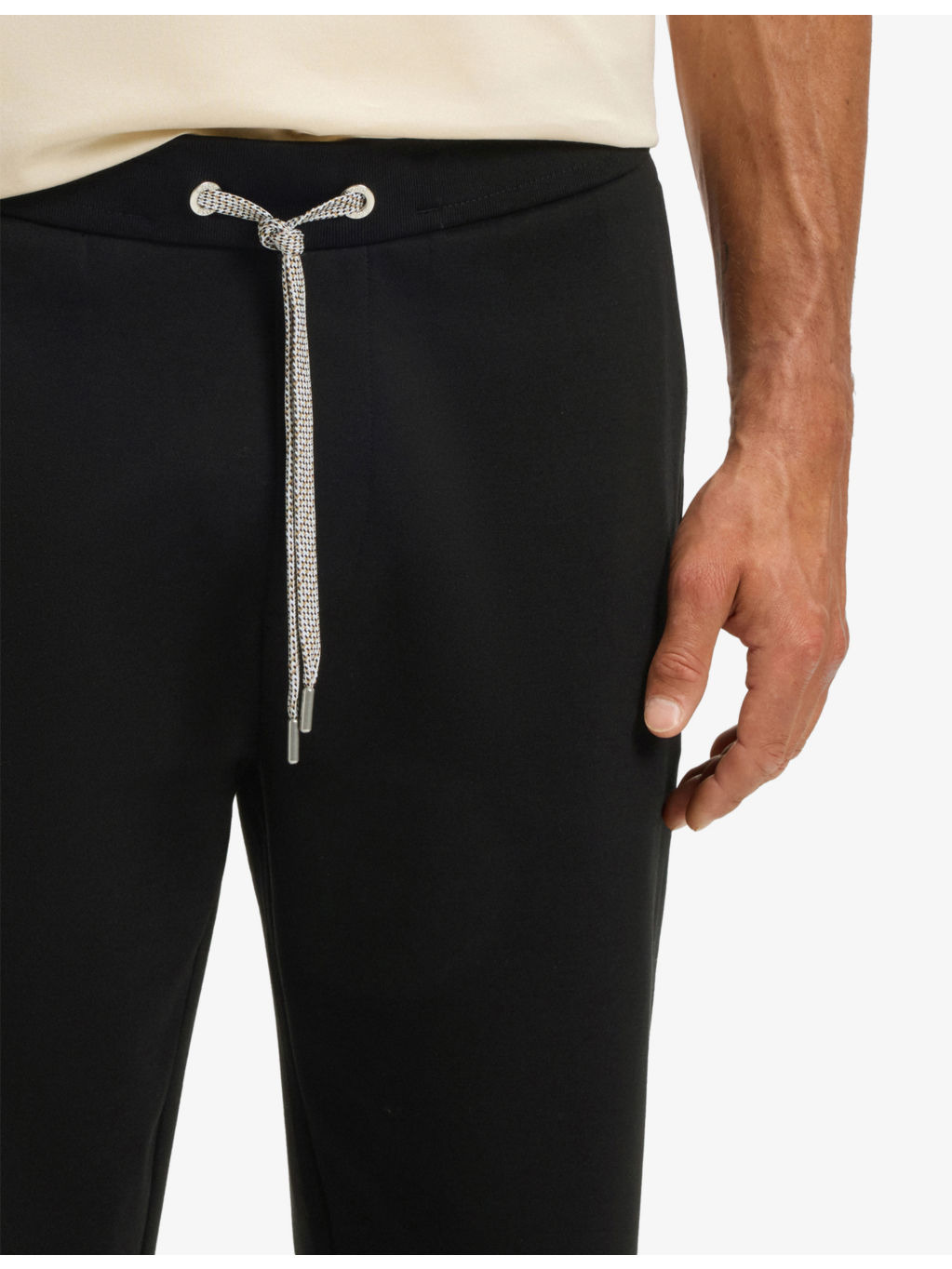 Straight-Leg Cotton-Blend Jogging Bottoms - 5