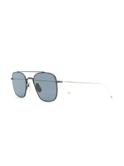 Thom Browne square aviator sunglasses outlook