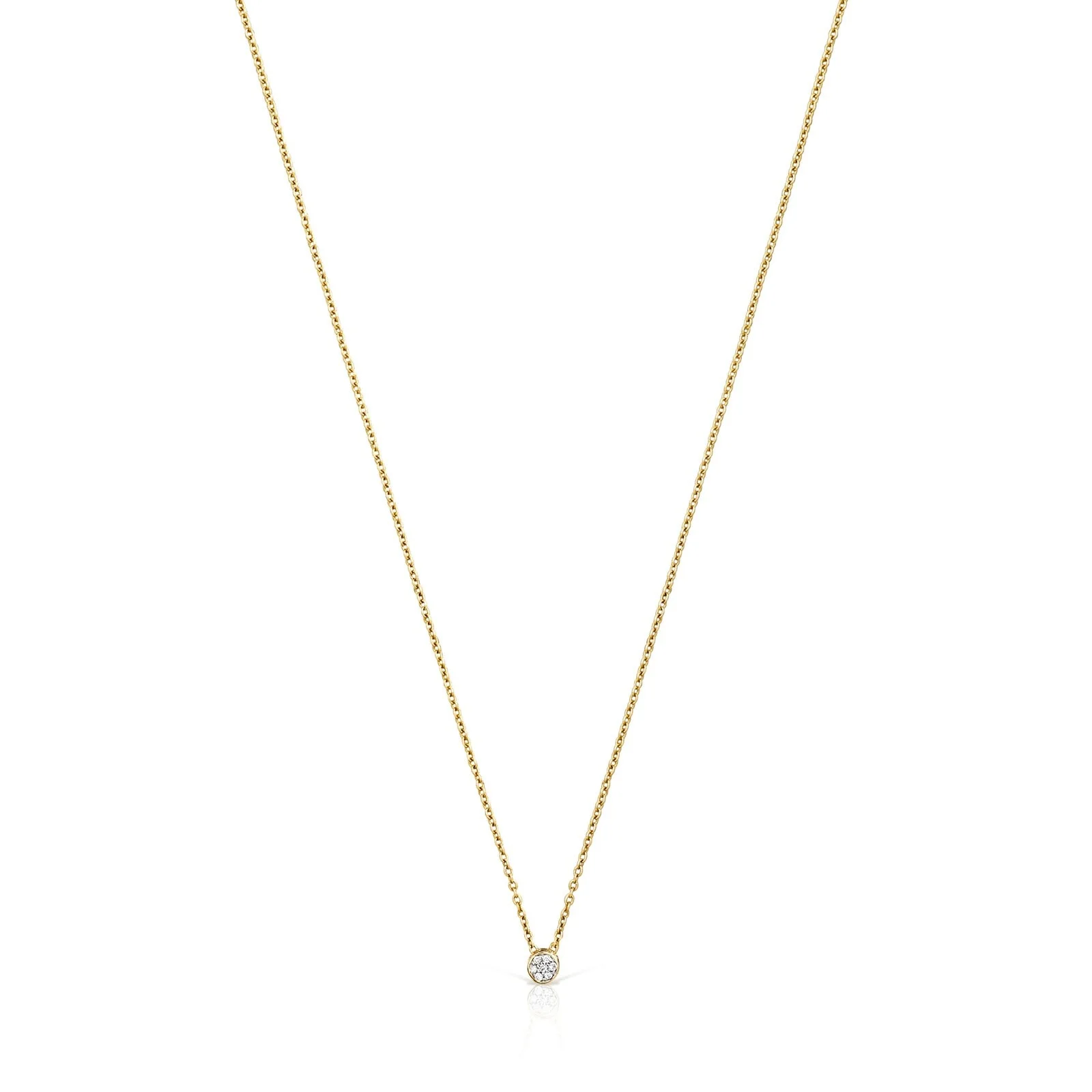Les Classiques Necklace in 18K solid gold with Diamonds - 1