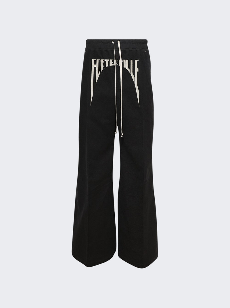 Porterville Wide Heavy Cotton Pants Black And Pearl - 1