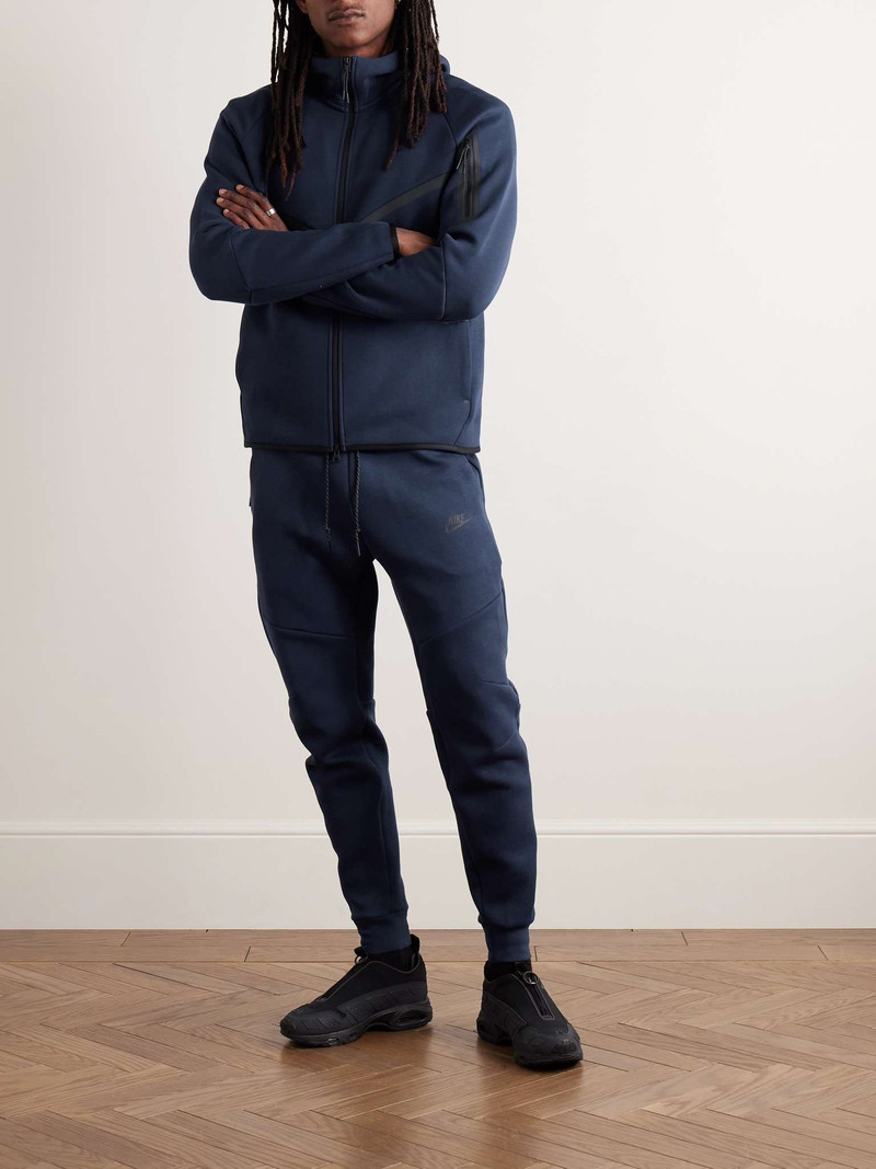 Nike Slim-Fit Tapered Cotton-Blend Tech-Fleece Sweatpants outlook