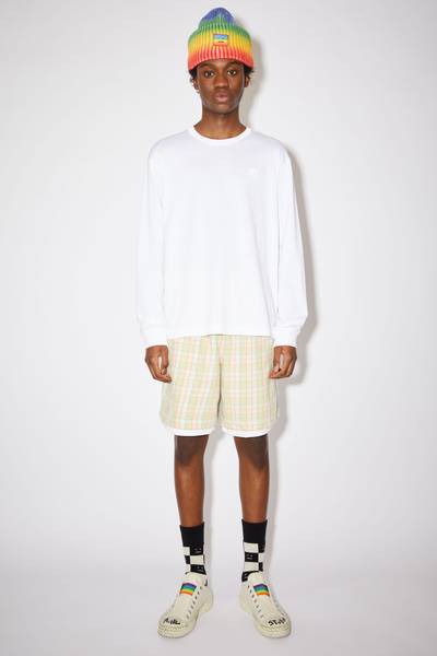 Acne Studios Long sleeve t-shirt - Optic White outlook