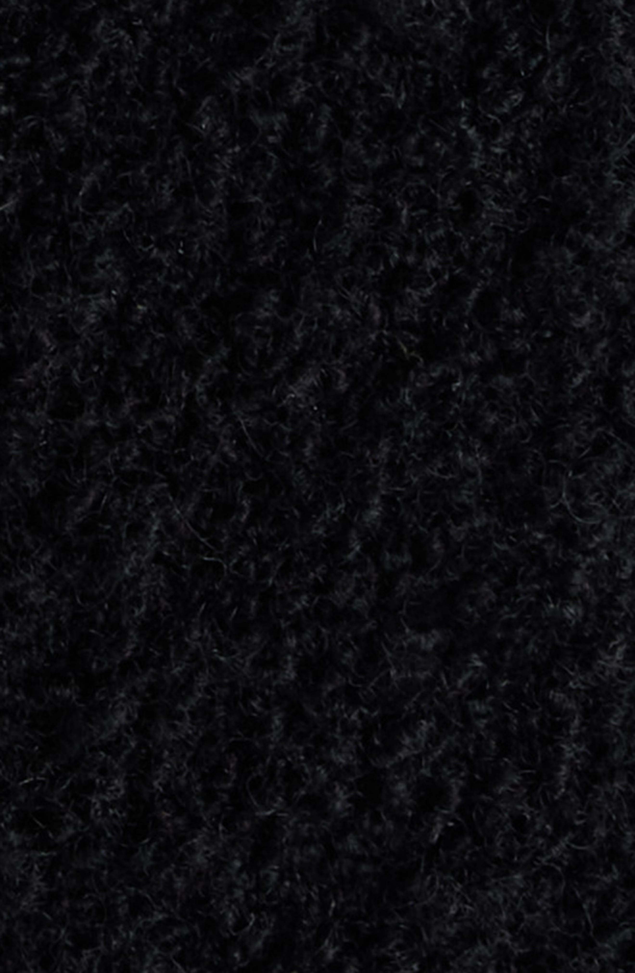 Chloé Wool Blend Bouclé Peacoat in Black at Nordstrom - 6