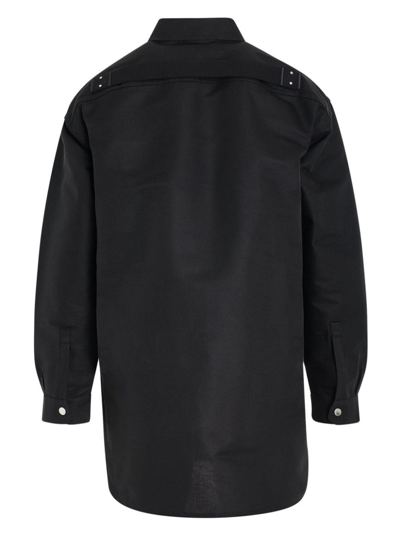 Rick Owens press-stud fastening shirt outlook