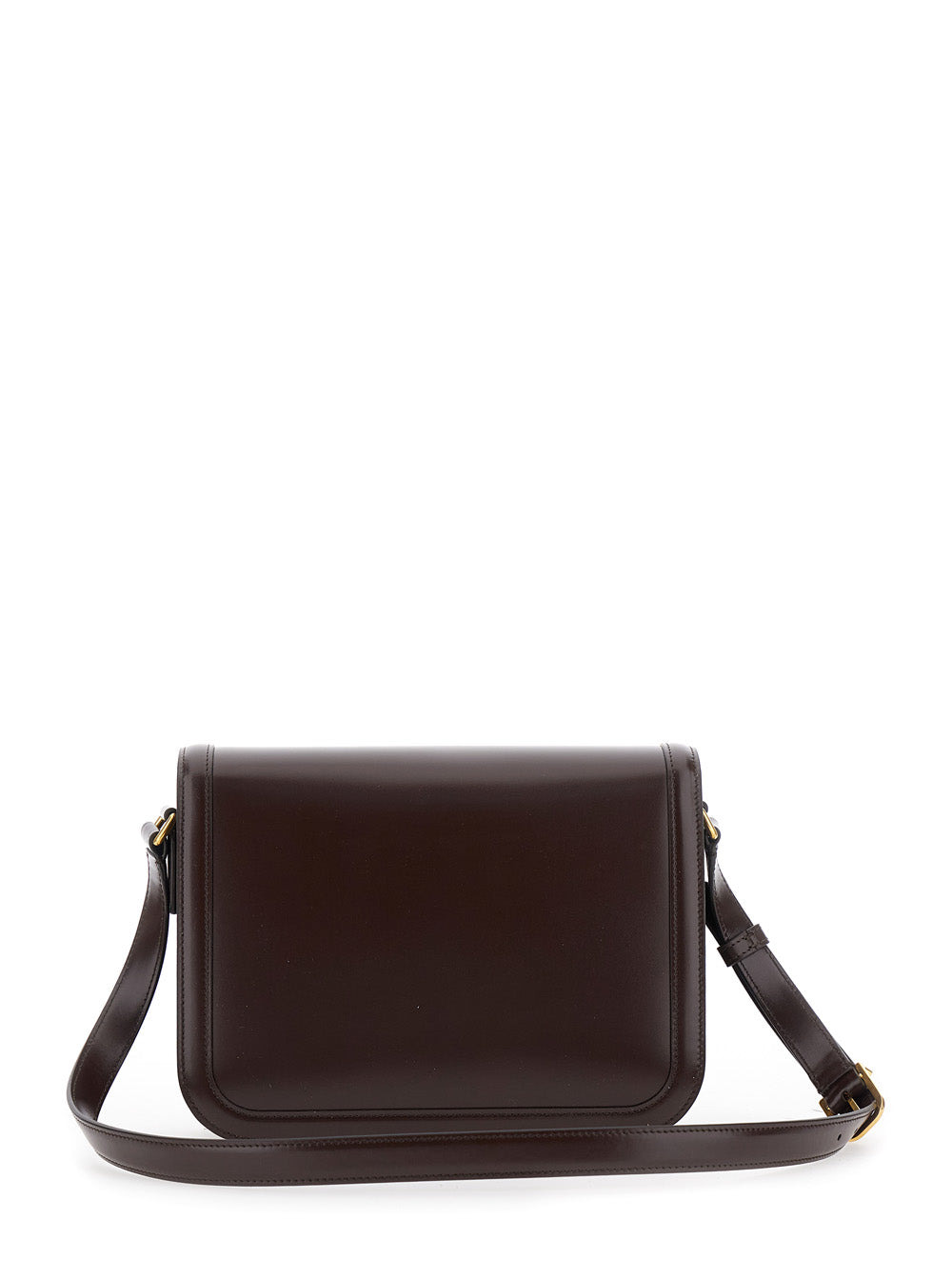 Valentino Garavani Women '9To5' Brown Crossbody Bag With Vlogo Detail On The Front And Adjustable Sh - 4