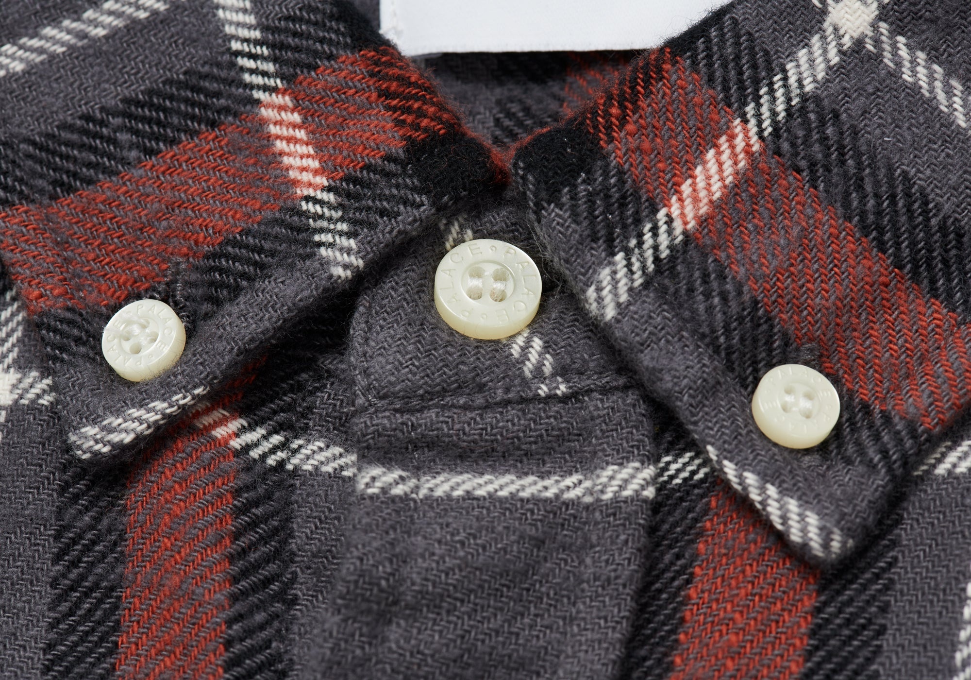 FLANNEL DROP SHOULDER SHIRT GREY - 4
