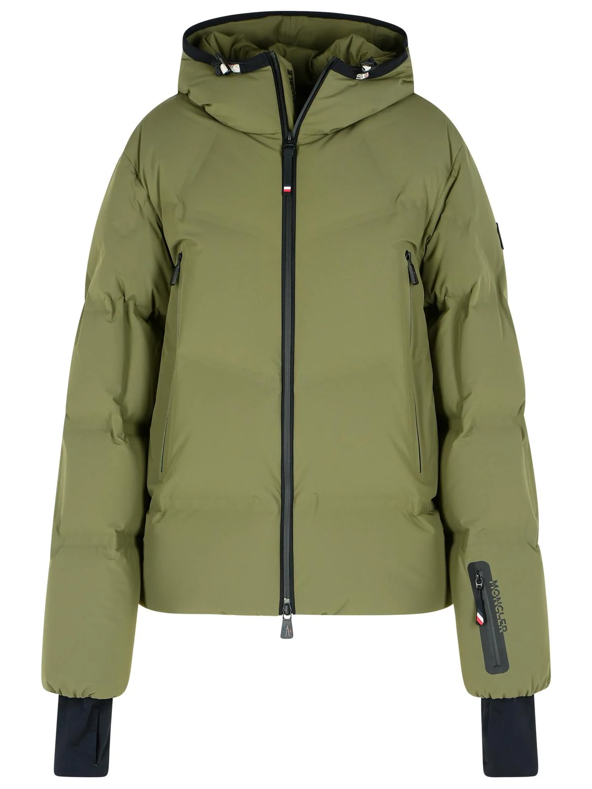Moncler Grenoble 'Angren' Green Polyamide Blend Down Jacket Men - 1