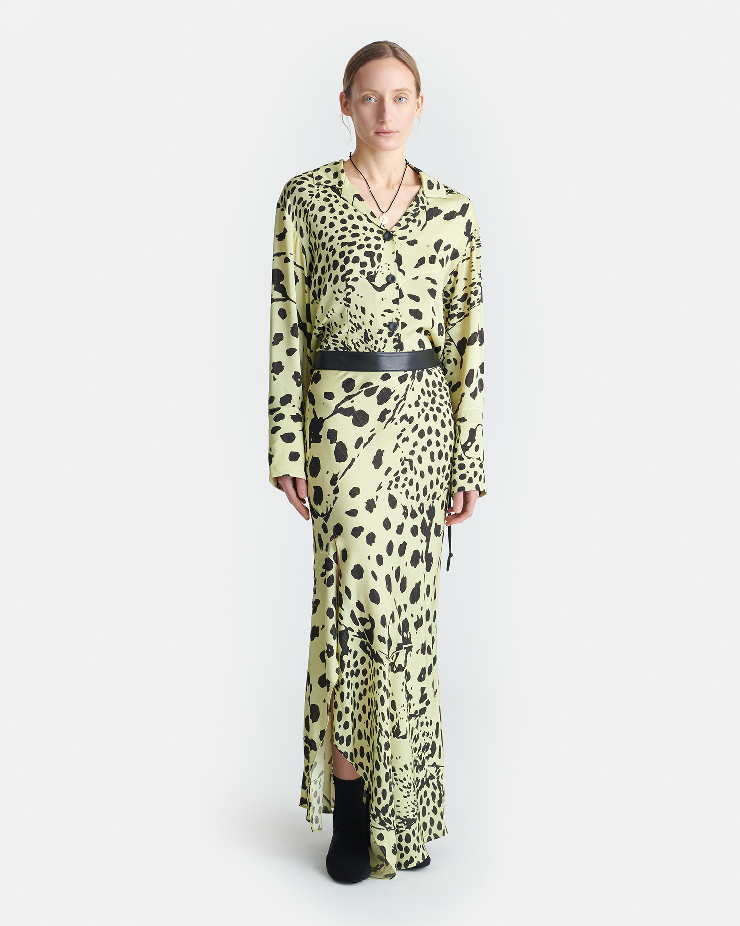 Printed Georgette Shirt - 3