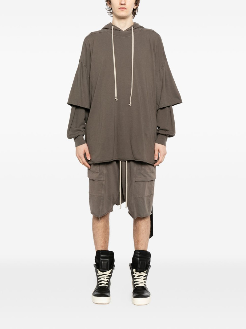 Rick Owens DRKSHDW Tommy Hustler hoodie outlook
