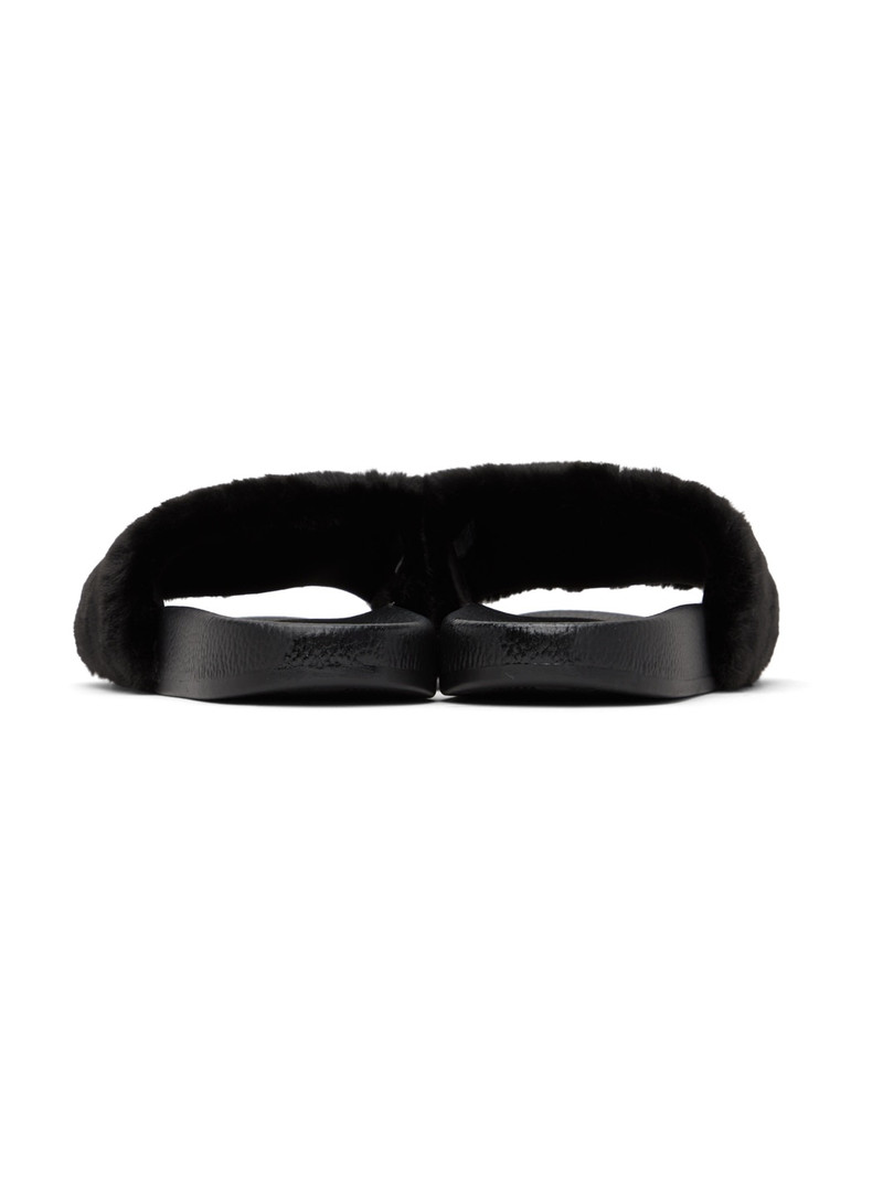 Black Shelly Slides 2