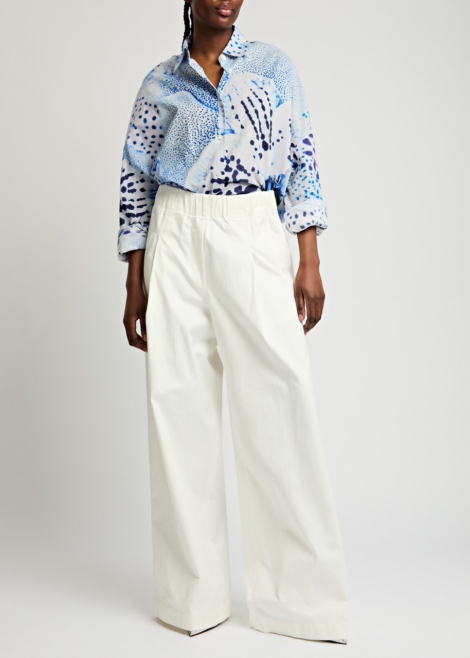 Dries Van Noten Casia Printed Cotton Shirt - 4