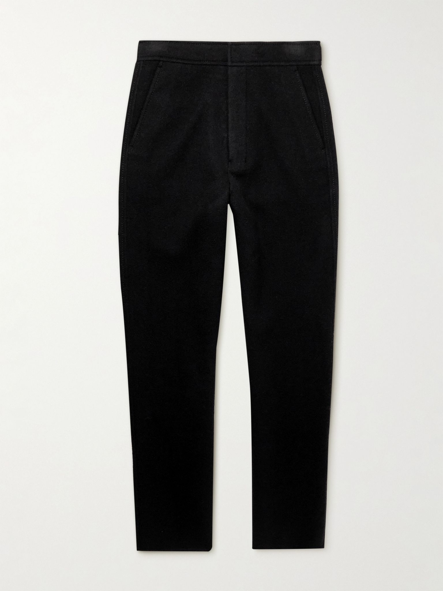 Wool and Cashmere-Blend Trousers - 1