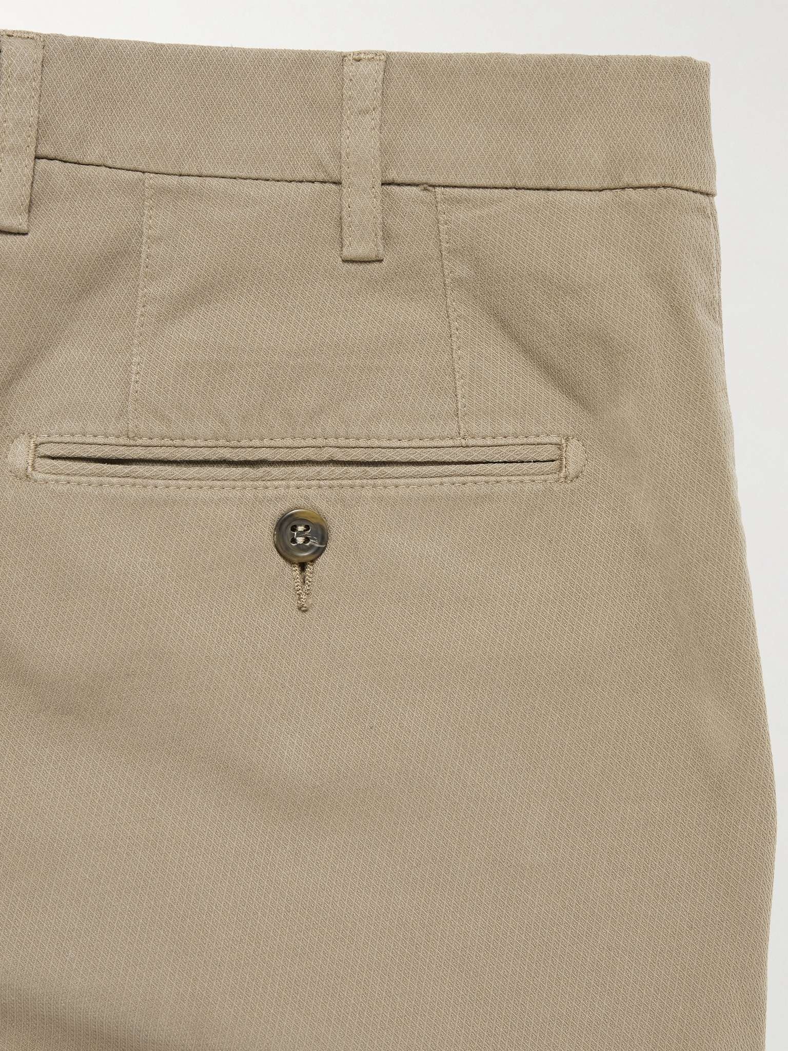 Slim-Fit Stretch-Cotton Jacquard Chinos - 3