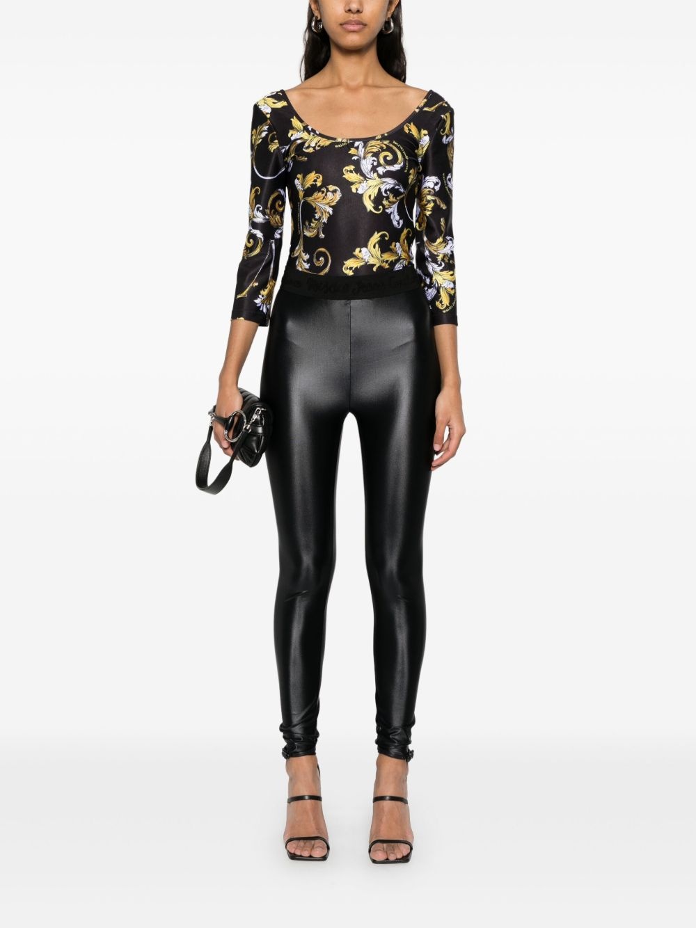 logo leggings - 2