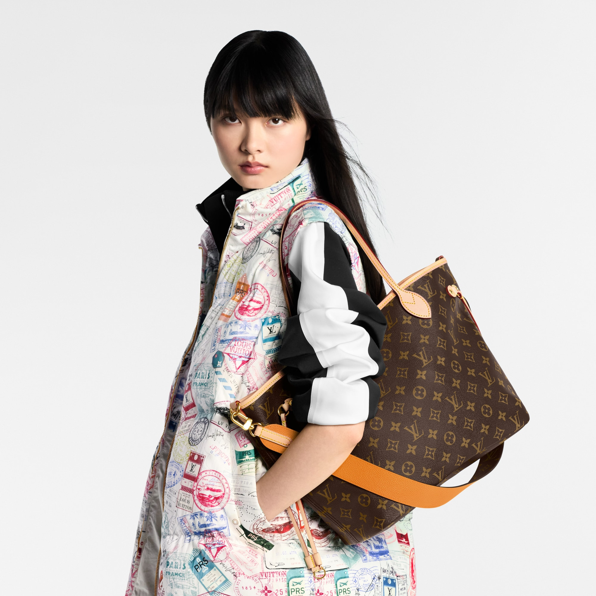 Neverfull Bandoulière Inside Out MM - 7
