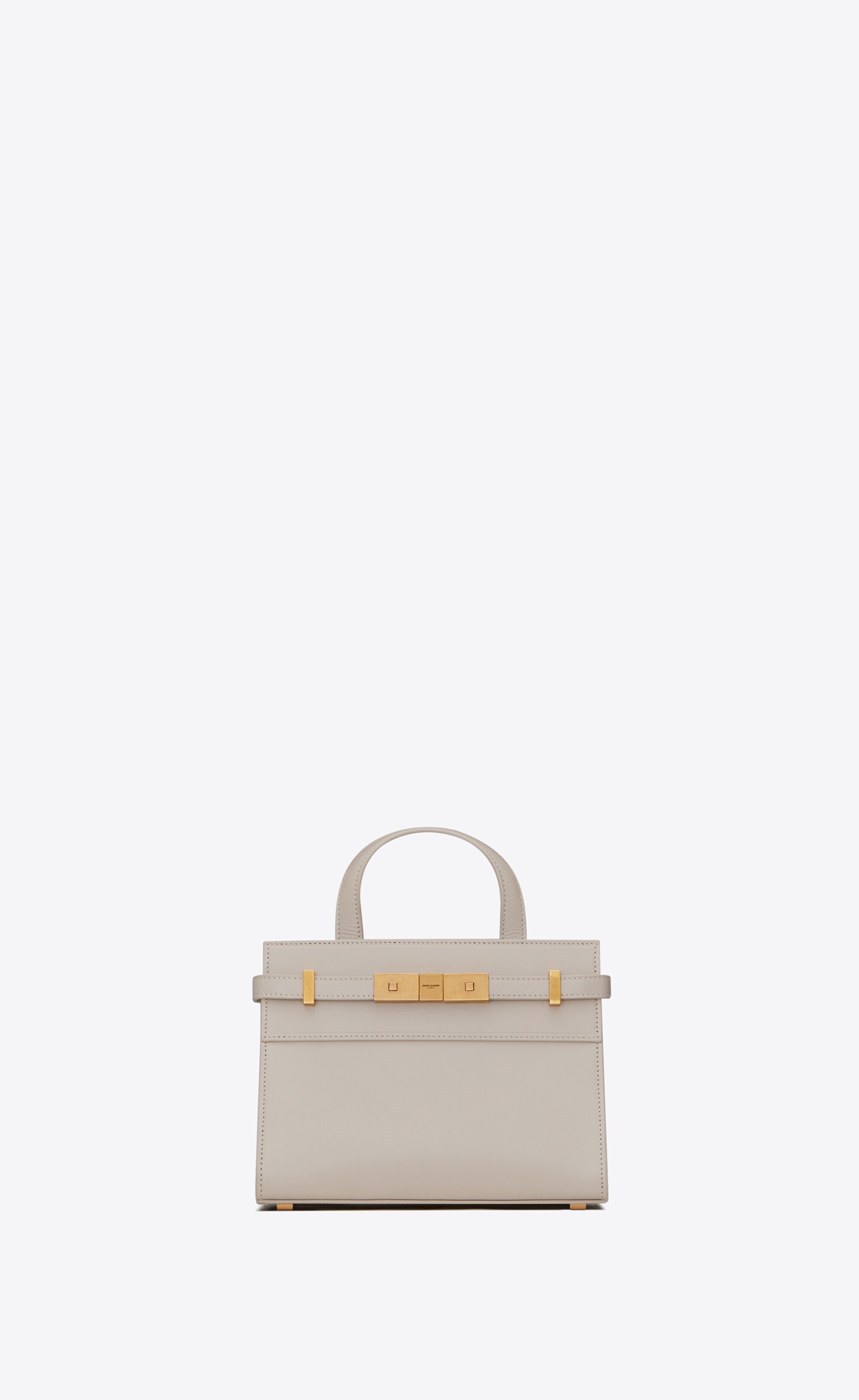 manhattan nano shopping bag in box saint laurent leather - 1