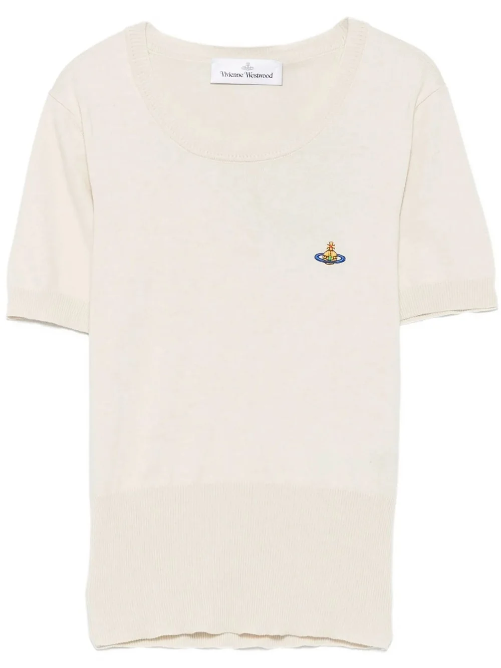 TOP BEA SHORT SLEEVE WITH ORB EMBROIDERY - 1