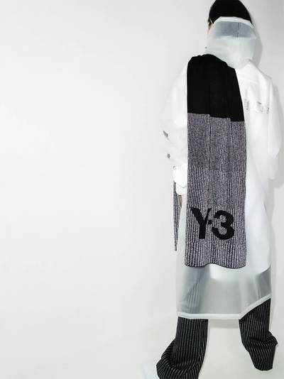 Y-3 CH1 intarsia-knit scarf outlook