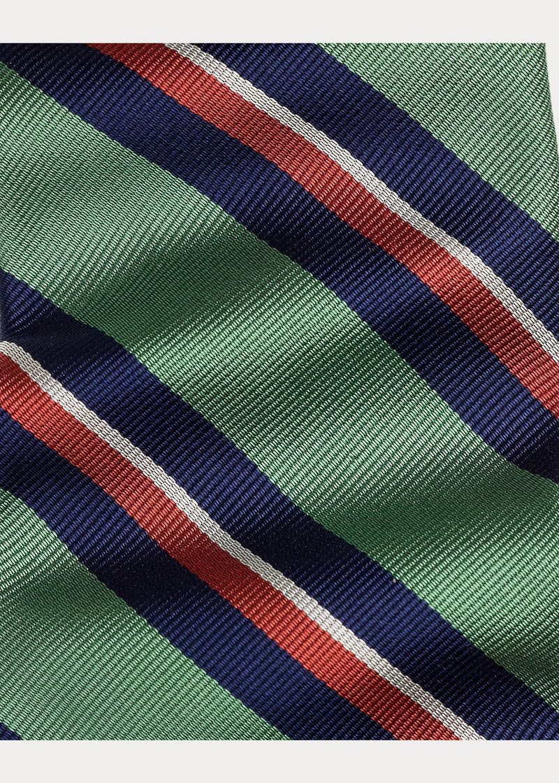Striped Silk Repp Tie 3