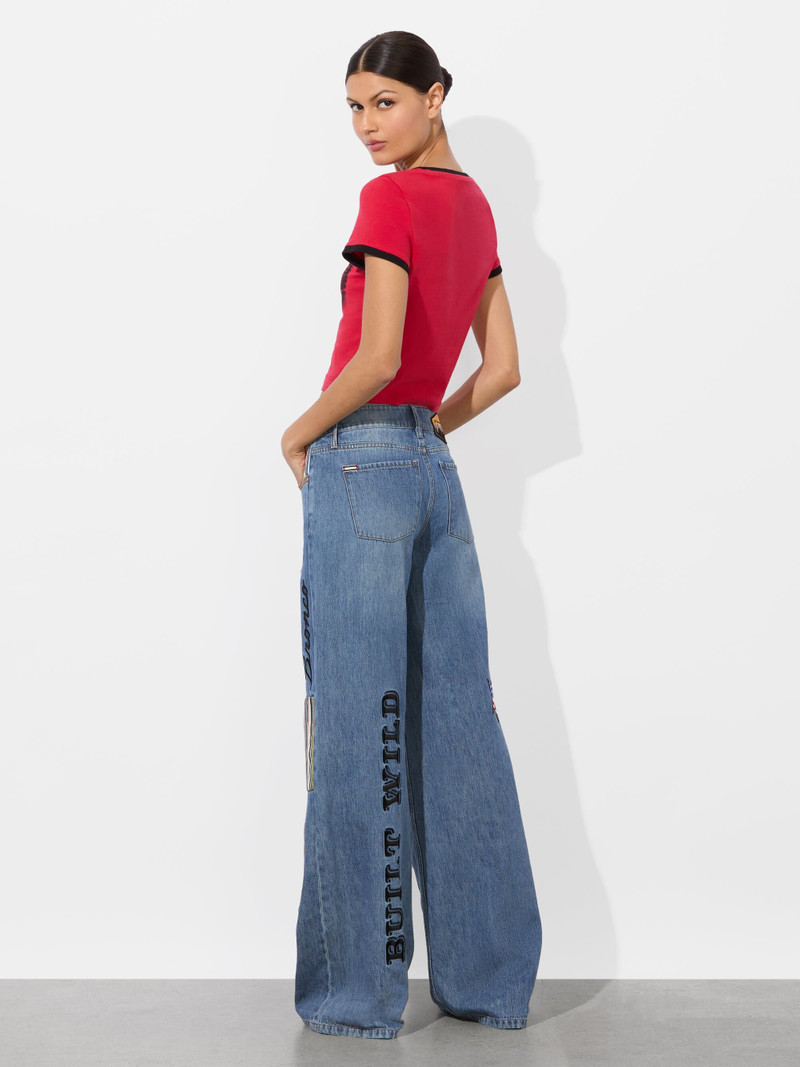 Alice + Olivia A+O X BRONCO X ONIE BABY TEE outlook