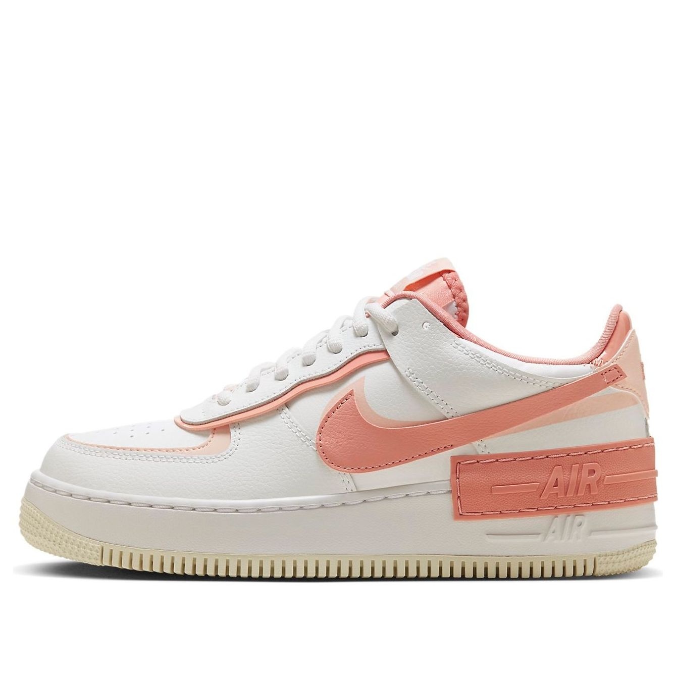 (WMNS) Nike Air Force 1 Shadow 'White Coral Pink' CJ1641-101 - 1