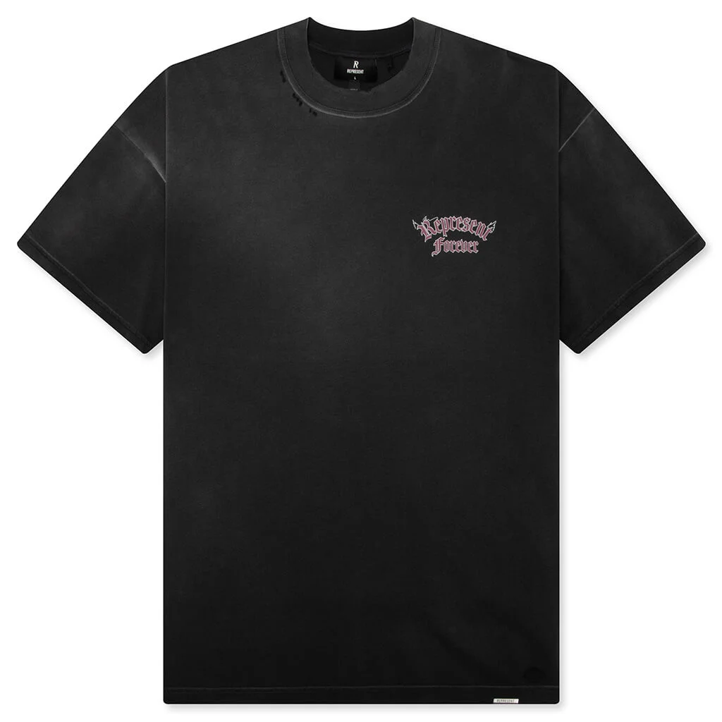 DUALITY T-SHIRT - WASHED BLACK - 1