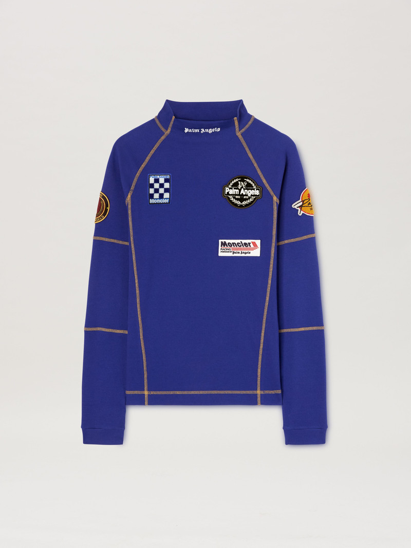 PAxMoncler long sleeves Racing T-shirt 1