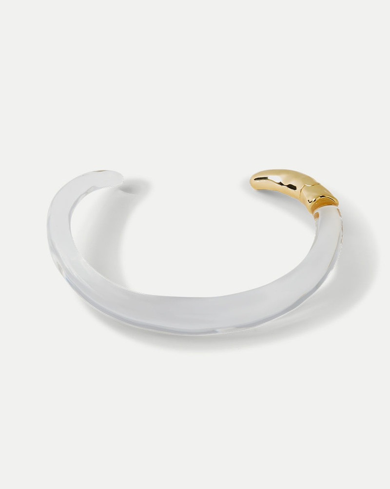 LUCITE COLLAR NECKLACE 1