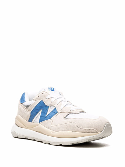 New Balance 57/40 low-top "Sea Salt/Helium" sneakers outlook