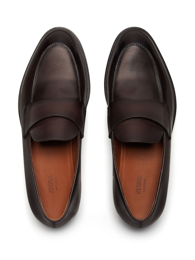 Torino 가죽 loafers 3
