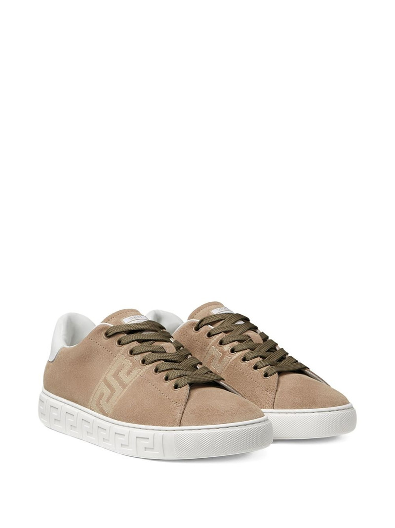 VERSACE Greca suede sneakers outlook