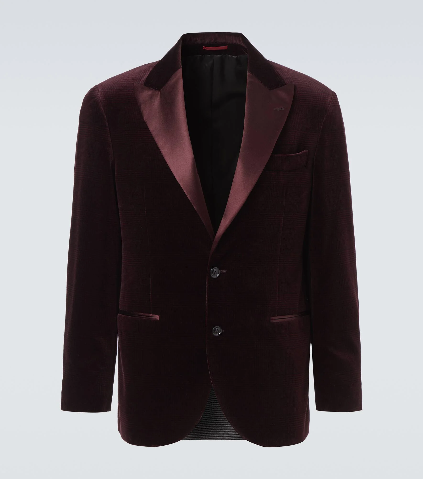 Cotton velvet blazer - 1