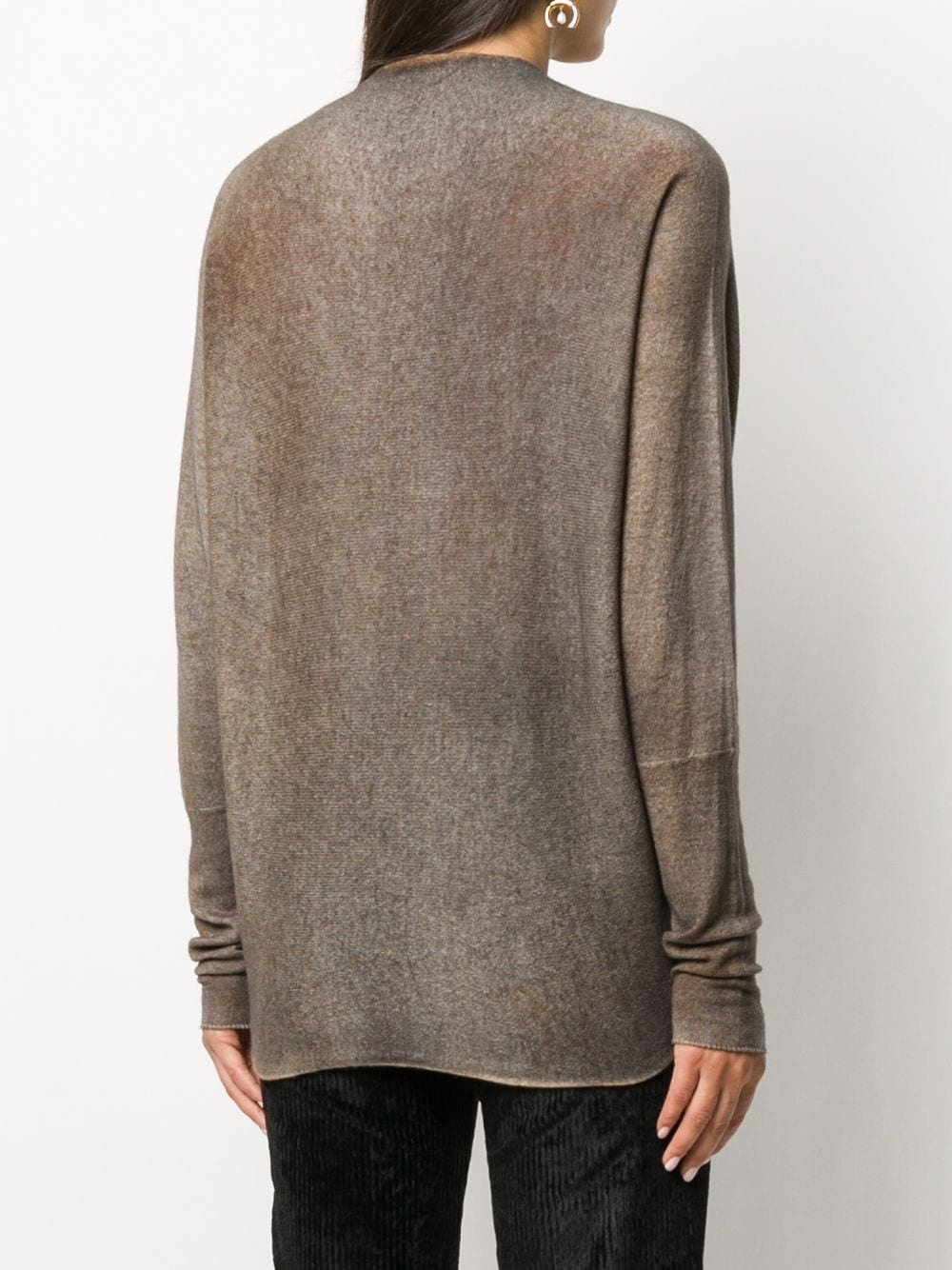 funnel-neck cashmere jumper - 4