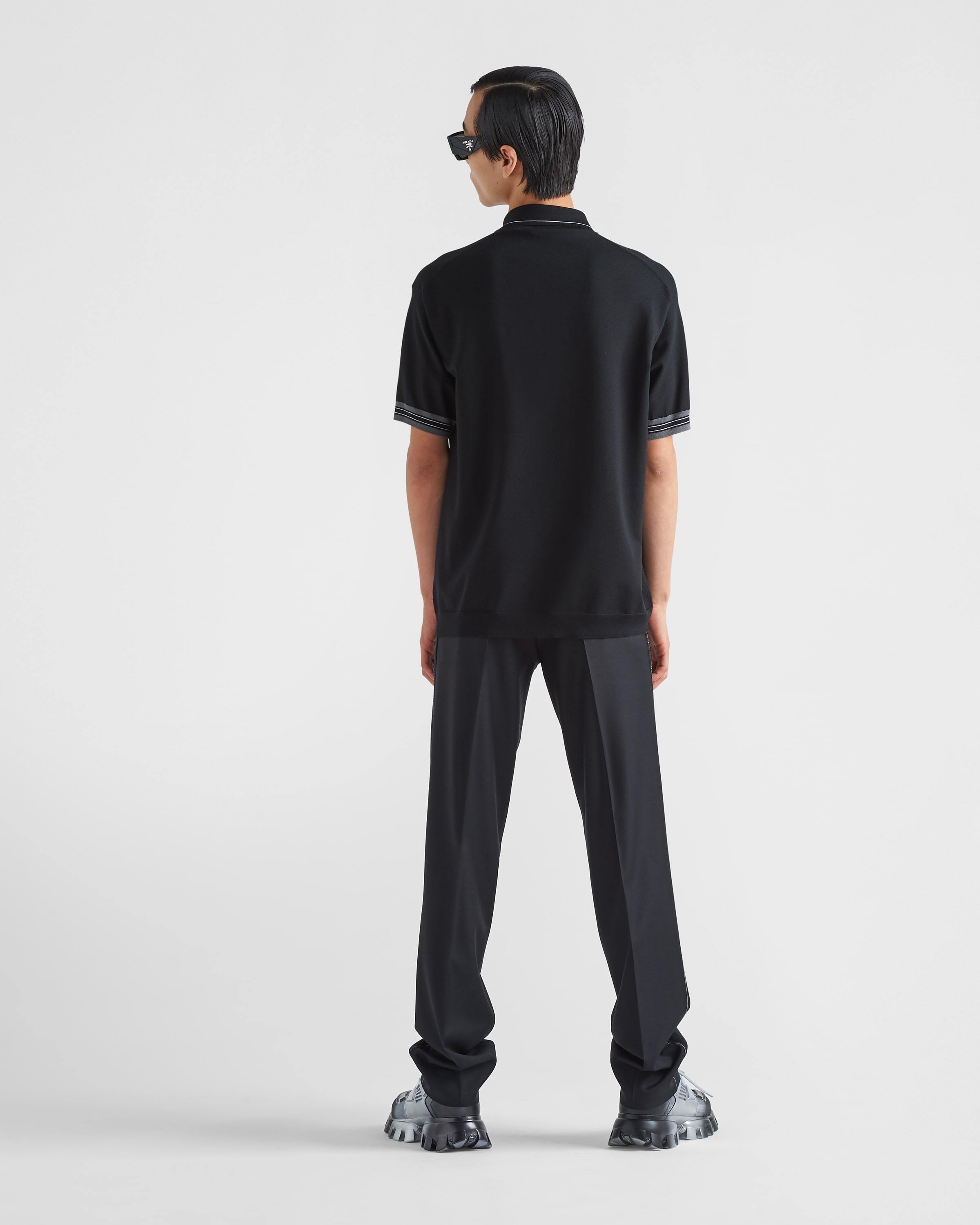 Superfine wool polo shirt - 5