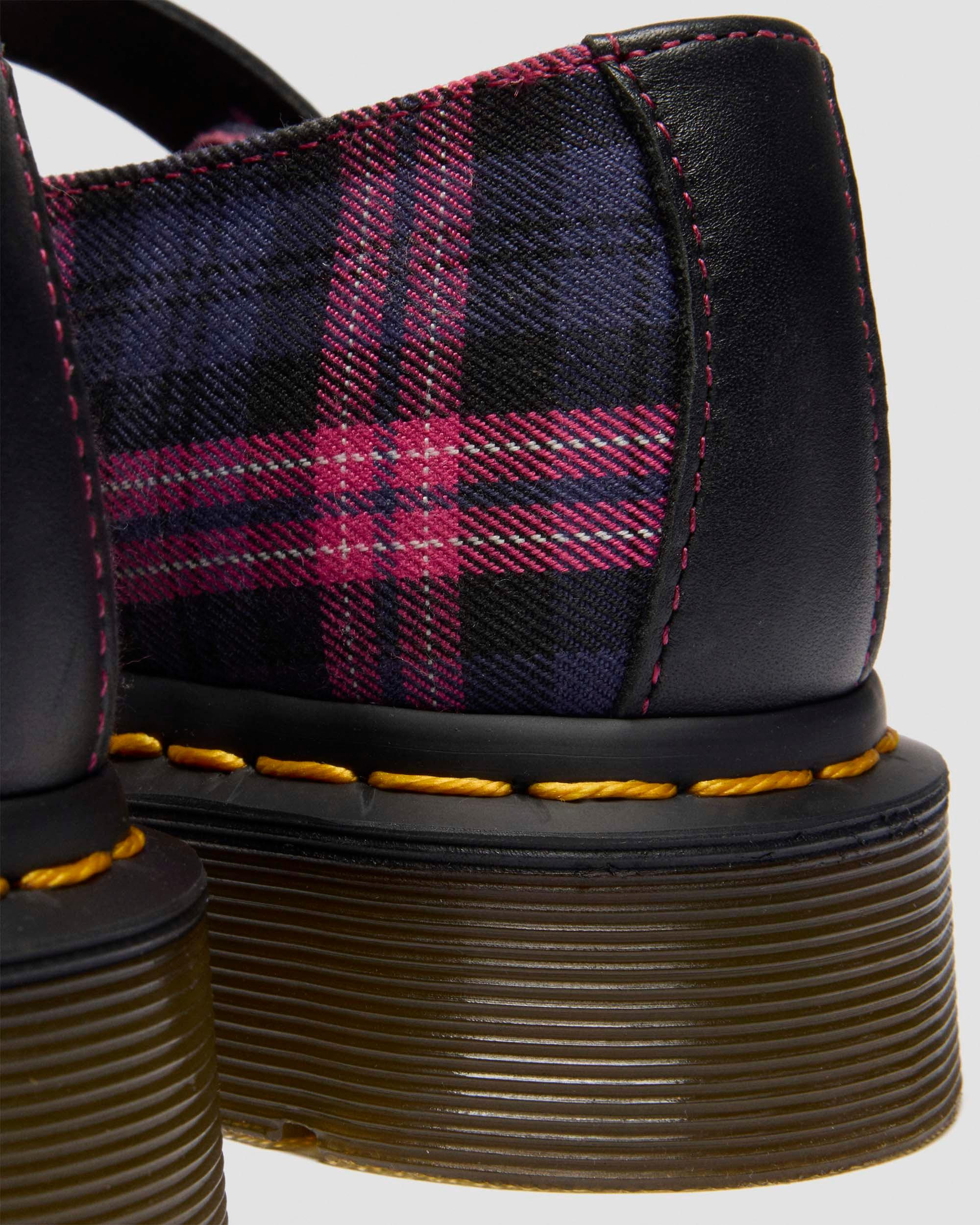 ELPHIE MJ TARTAN MARY JANE SHOES - 4