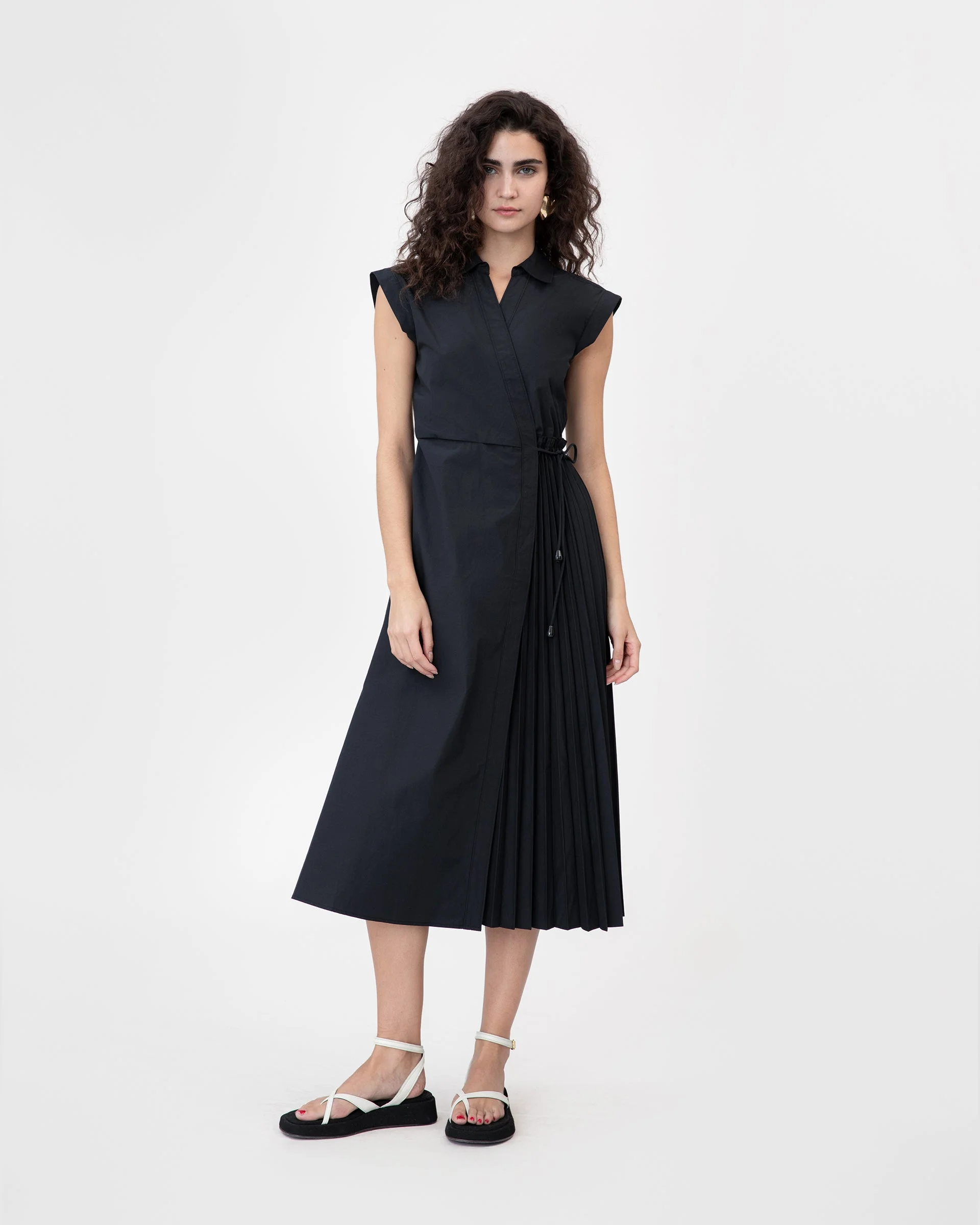 MIDI SHIVON DRESS - 1